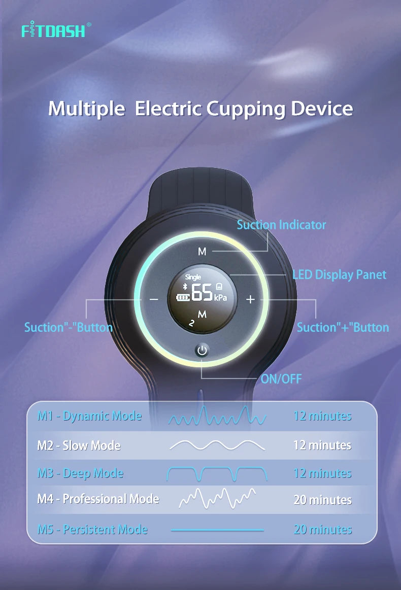 Cupping & Red Light Therapy Machine